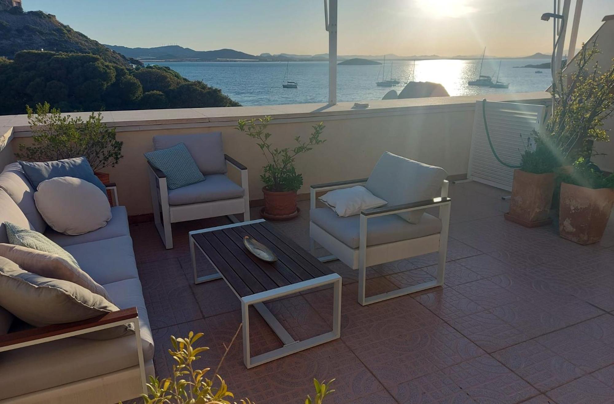Nido Del Amor Deluxe 1A Linea Terraza Indoorpool Wifi Aire Netflix 10 Metros A Cala Del Pino La Manga del Mar Menor Buitenkant foto